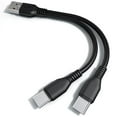 thumbnail image 6 of Short Multi Type-c Charging Cable 2 in 1 Multiple USB Cord New T2, 6 of 7