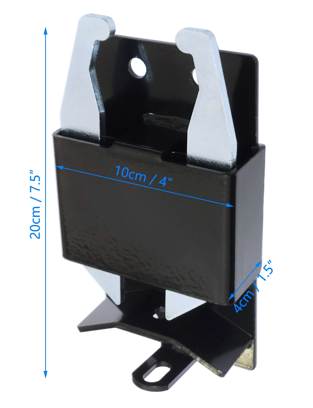2 Way Farm Gate Latch, Two Way Fence Gate Latch for Metal Gates Livestock Cattle Gate Latches Gate Hardware for Horse Corrals, Ranches(Screws and Instructions Included)