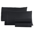 thumbnail image 1 of Sábanas Vianney Viasoft 100% Algodón Negro Queen Size, 1 of 4