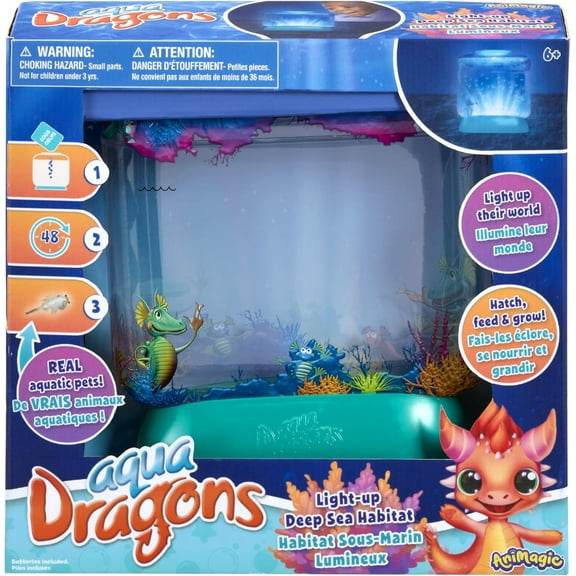 Aqua Dragons Light-Up Deep Sea Habitat Set