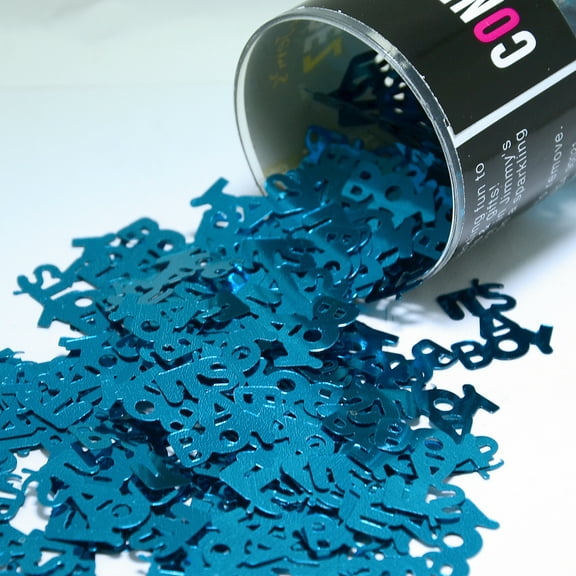 Confetti Word ITS A BOY Blue Sky - Pouch (1/2 oz) - CCP7870