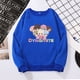 thumbnail image 1 of BTS De Dibujos Animados De Las Mujeres Sudadera Con Capucha Streetwear Personaje Lindo Ketong Impresión Casual Cuello Redondo Toppangjing, 1 of 4