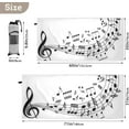 thumbnail image 3 of Coolnut Musical Notes Beach Towel Fast Drying Camping Towels Sand Free Beach Blanket Soft Absorbent Travel Sport Towel for Gym Bath Shower Swimming 31" x 71" Washcloth Gift, 3 of 7