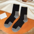thumbnail image 2 of sususu Fluffy Socks,Abs Stopper Socks 1 Pair Wool Socks Winter Socks Norwegian Socks With Inner Cloth Unisex, 2 of 3