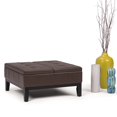 thumbnail image 2 of Simpli Home Dover Contemporary Lift Top Storage Ottoman Coffee Table with, Distressed Black, 2 of 2