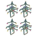 thumbnail image 2 of Saro Lifestyle Beaded Christmas Tree Napkin Ring (Set of 4), 2 of 5