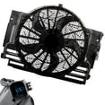thumbnail image 3 of BOXI 621-213 Auxiliary Condenser Brushless Cooling Fan Assembly Compatible for BMW X5 2000-2006 3.0L 4.4L 4.6L 4.8L | Replaces # 64546919051 64546921381, 3 of 6