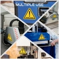 thumbnail image 3 of Adhesivo de PVC Warning Danger Sign, 20 unidades/lote, 15 x 15 cm, 3 of 3