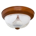 thumbnail image 1 of Lámpara De Techo Luz Ideal, Plafón Noche Buena Madera., 1 of 4