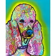 thumbnail image 2 of Dean Russo Collection 26x32 Gold Ornate Wood Framed with Double Matting Museum Art Print Titled - Poodle, 2 of 4