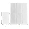 thumbnail image 2 of Jitty Linen-Like White Disposable Napkins, 17" x 12", 25 Count, 2 of 10