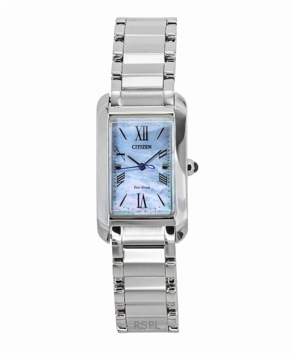 Citizen Women's Rose Two-Tone Eco-Drive Watch EW2706-58X - Walmart.com