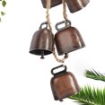 thumbnail image 3 of CSChome Cow Bell Handmade Cow Bell Ornament Shabby Country Style Metal Bell for Decoration, 3 of 6