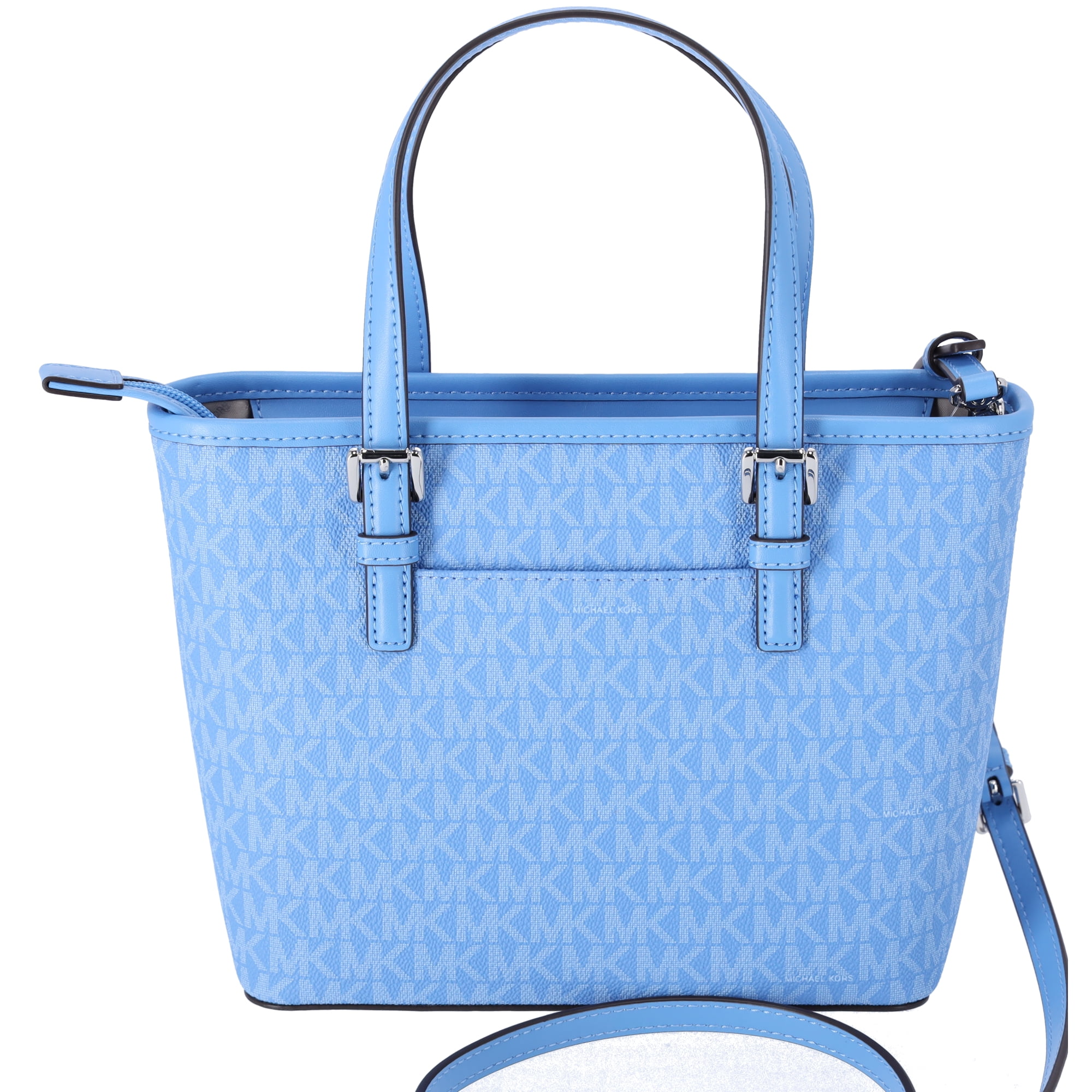 新品 MICHAELKORS JET SET TRAVEL　35T9GTVT0B Michael Kors Jet Set Travel Extra-Small Logo Top-Zip Tote
