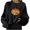 Black, variant on Lolmot Halloween Sweatshirt for Women Fun Pumpkins Cute Graphic Print Crew Neck Long Sleeve Sweatshirts Fashion Plus Size Pullover Tops