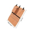 thumbnail image 2 of Minkissy Back Seat Car Organizer Hanging Bag Canvas Storage for Phone Keys and Small Items, 2 of 5