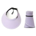 thumbnail image 1 of Sombreros con visera para mujer, ala ancha, gorra de golf plegable para mujer, sombrero de playa para mujer, sombrero de viaje con protección UV, sombrero plegable para el sol, 1 of 5