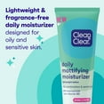 thumbnail image 2 of Clean & Clear Daily Mattifying Moisturizer, Shine Control, 3.4 fl. oz, 2 of 8
