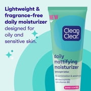 Clean & Clear Daily Mattifying Moisturizer, Shine Control, 3.4 fl. oz