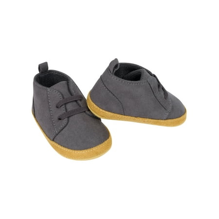 

Gerber Baby Boys Faux Suede High Top Shoes (0/3Months to 6/9 Months)