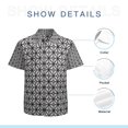 thumbnail image 7 of High Quality Hawaiian Shirts for Men Short Sleeve Aloha Beach Shirt Floral Summer Casual Button Down Shirts Blouses EDJ3QE, 7 of 7