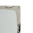 thumbnail image 3 of Ambesonne Jazz Fitted Sheet, River Bank Palm Trees, Queen Size, Beige Black, 3 of 3