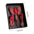 thumbnail image 4 of Christmas Bird Clip Ornaments Set Decorative Christmas Tree Birds With Metal Clips For Festive Home Party Decor 9.8 x 7.08 x 1.97 in, 4 of 7