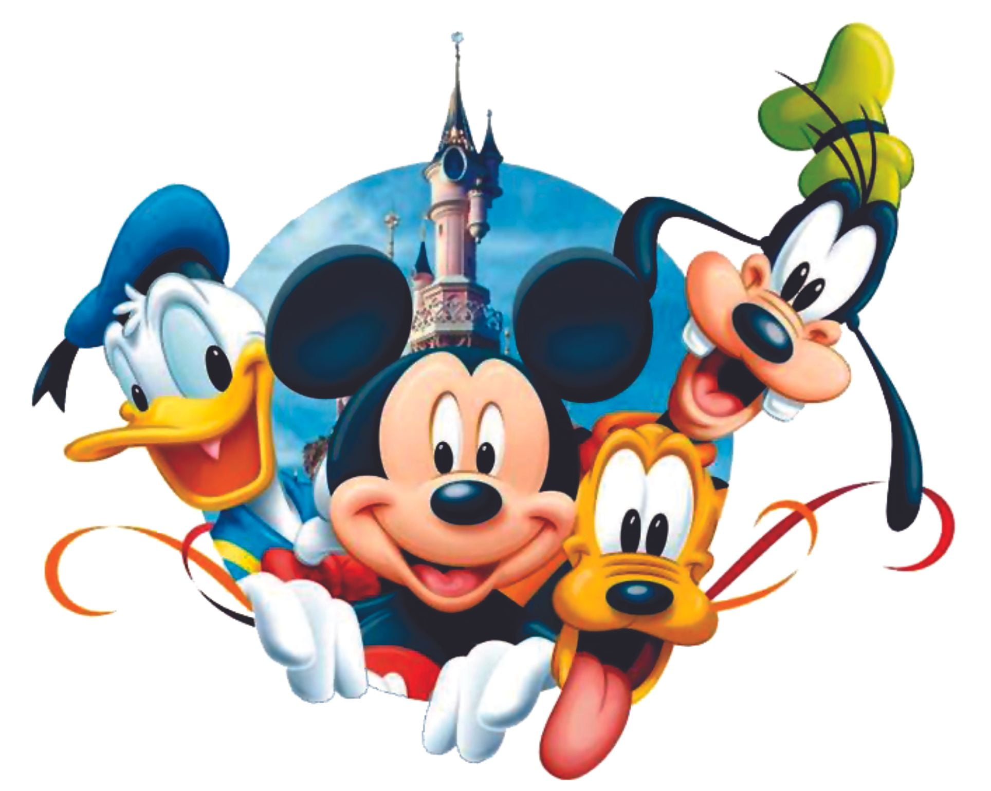 5 disney stickers printable psd eps format download - goofy cartoon