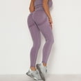 thumbnail image 2 of Tosmy Women's Yoga Pants Leggings Solid Color Strethcy Yoga Fitness Women's High Waist Yoga Pants Fashion, 2 of 7