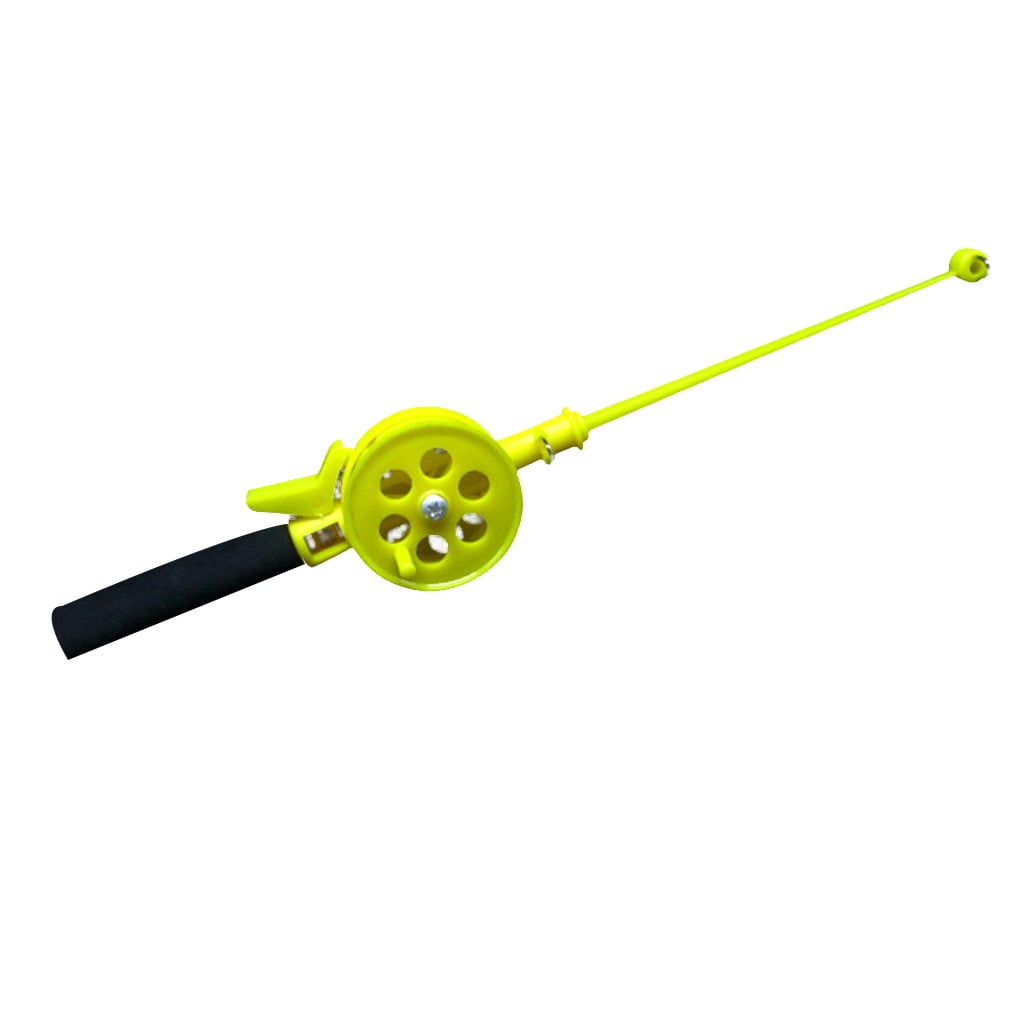 Portable Winter Ice Fishing Rod Plastic Outdoor Child Fishing Tackle Pole 