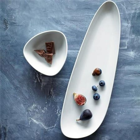 

Oneida R4700000440 16.25 in. Mood Bright White Porcelain Tray