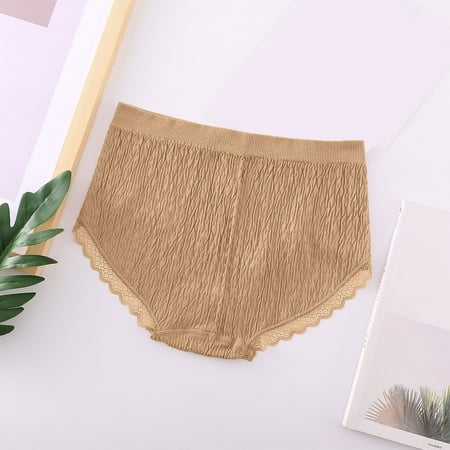 eczipvz Womens Underwear Cotton Womens High Waist Shapewear Panties Lifter Body Shaper Panty Ladies Slim Waist Trainer Pants Khaki M