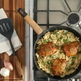 thumbnail image 7 of Oster Oxburg 12 Inch Nonstick Aluminum Frying Pan in Black, 7 of 7