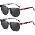 thumbnail image 1 of Gafas de Sol HAOLOTA Redondas a la Moda Polarizadas UV400 para Mujeres y Hombres, 1 of 6