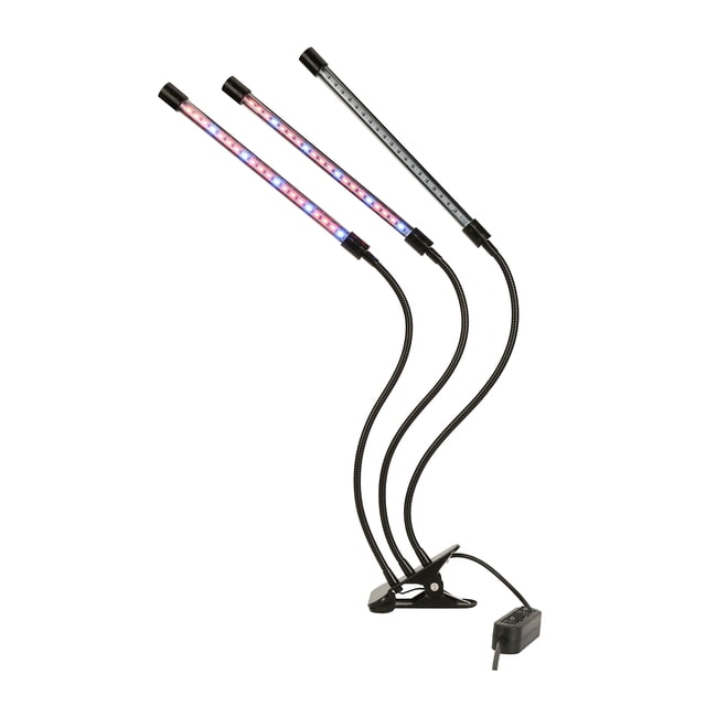 Luz de cultivo LED con lámpara de cultivo de plantas de clip con LED azul rojo para planta MABOTO USB de 30W