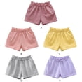 thumbnail image 5 of GYRATEDREAM Toddler Boy Summer Shorts, Boys Summer Cotton Linen Active Jogger Shorts Drawstring Elastic Waist Running Shorts for 90CM, 5 of 5