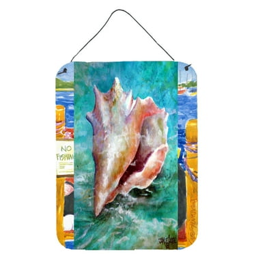 Carolines Treasures PJC1036DS1216 The Jewel of the Sea Shell Wall or Door Hanging Prints 12x16 multicolor