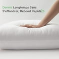 thumbnail image 5 of Square Pillow 65x65 Set of 1, Cooling Rectangular Pillows, Flat Pillows for Sleeping, Machine Washable, 5 of 5