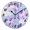 Black, variant on Unicorns Running in Sky Round Wall Clock Battery Operated Silent Non-Ticking Bedroom Office Kitchen Home School Decor 10"(Black)