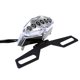 thumbnail image 4 of 2025 Motorcycle license plate holder, taillight fixed folding license plate holder lamp holder universal, 4 of 5