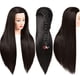 thumbnail image 3 of Entrenamiento de peluquería Mannequin Head Pinzer para cabello largo de 66 a 72 cm, 3 of 8