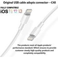 thumbnail image 4 of 4Pack Original [Apple MFi Certified] Charger Lightning to USB Charging Cable Cord Compatible iPhone 14/13/12/11 Pro/11/XS MAX/XR/8/7/6s Plus,iPad Pro/Air/Mini,iPod Touch, 4 of 7