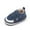 Navy, variant on Otqutp Children Solid Color Shoes Baby Boys Girls Sneakers Cute Cartoon Walking Shoes Sticky Straps Flat Bottom Shoes Lightweight Shoes
