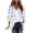 (Type 49)White, variant on Patlollav Womens Cardigan Floral Print Puff Sleeve Kimono Tops Loose Chiffon Cover Up Casual Blouse