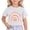 White_001, variant on Bmisegm Cute Tops For Children Cute Printed Short Sleeved Round Neck T-Shirt Casual Comfortable Top For Boys And Girls Everyday Playwear Girls Tops 10-11 Years 150