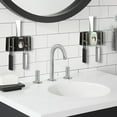 thumbnail image 4 of BFSAUHA Wall Mounted Couple Toothbrush Cup Holder Smart Toothbrush Cup Toothpaste Storage Rack, 4 of 5