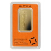1 oz Gold Valcambi Bar w/ Assay Card