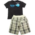 thumbnail image 5 of Mish Mish Baby Boys Infant Cotton Knit Short Sleeve Tee Short Sets, 26665 11803-24Months (blue/grey), 5 of 23