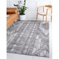 thumbnail image 1 of Unique Loom 3147147 10 x 14 ft. Orford Portland Rectangular Rug, Gray, 1 of 1
