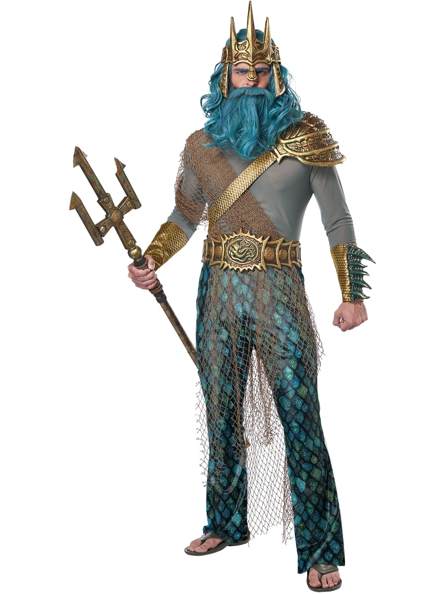 California Costumes God Of The Sea Poseidon Men's Costume XLarge 4446